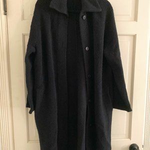 Vince, Black, Size LG Cardigan
